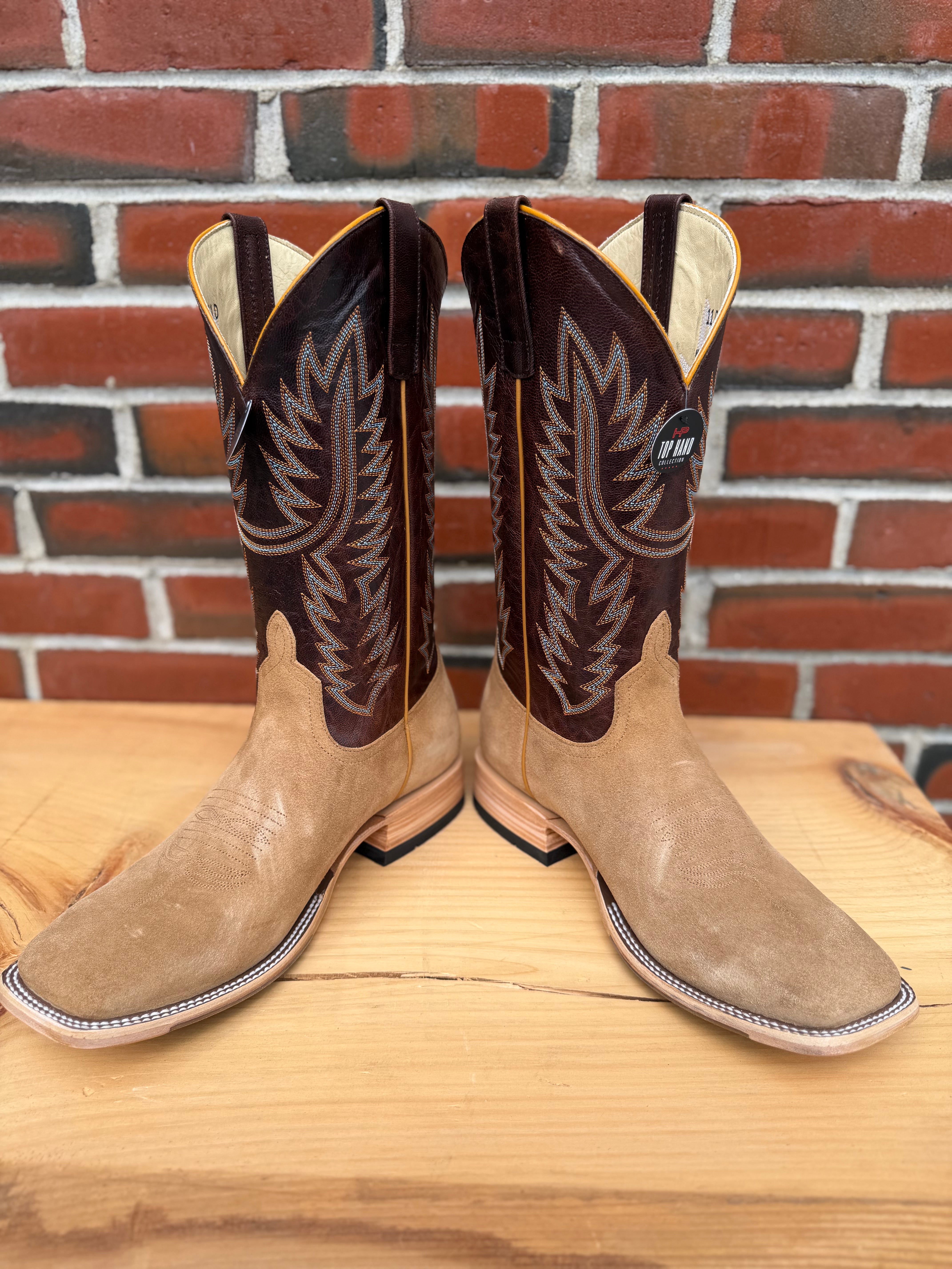 Top Hand Horse Power | Tan Crazy Roughout
