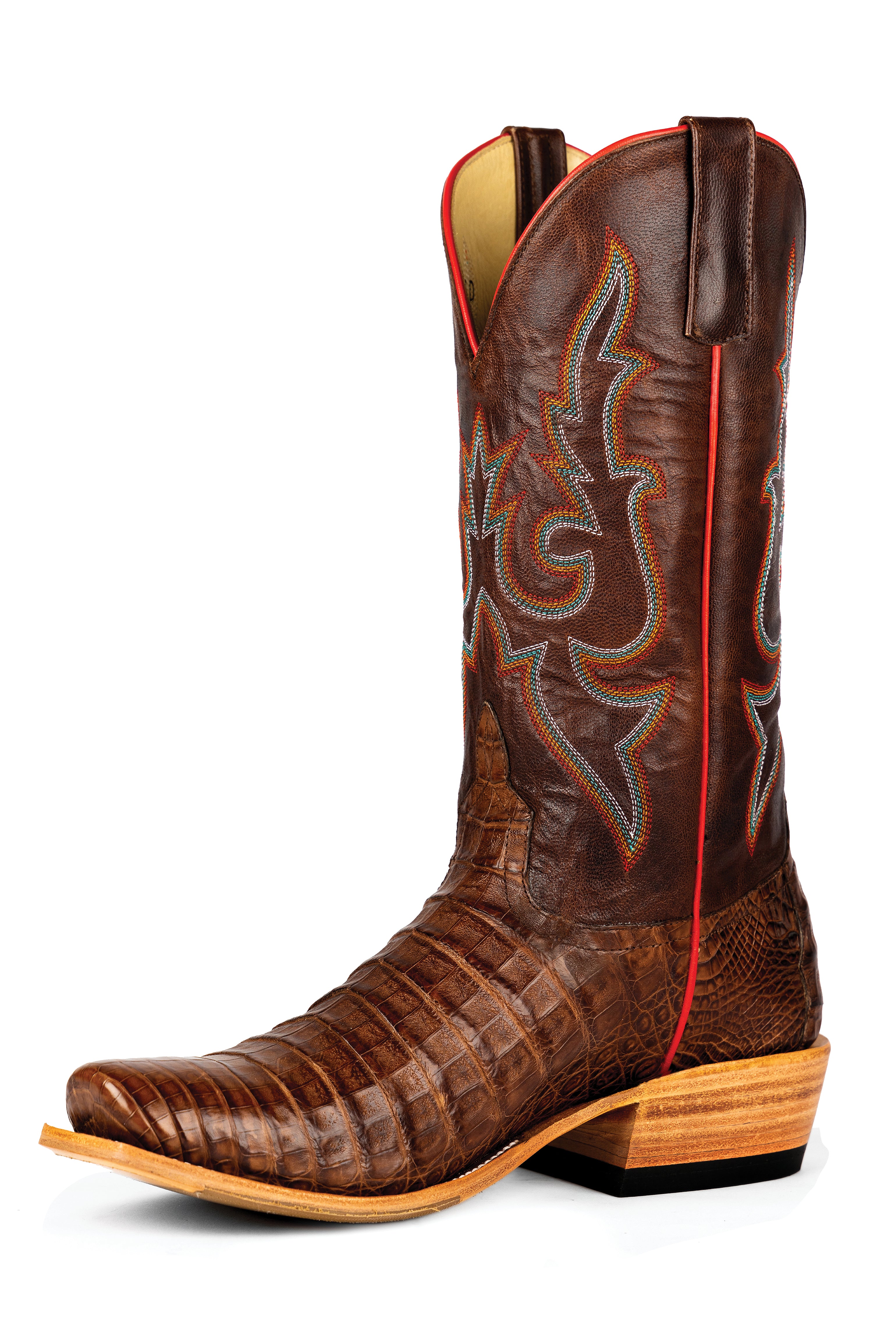 Top Hand Horse Power | Post Oak Caiman Belly Cowboy Boots