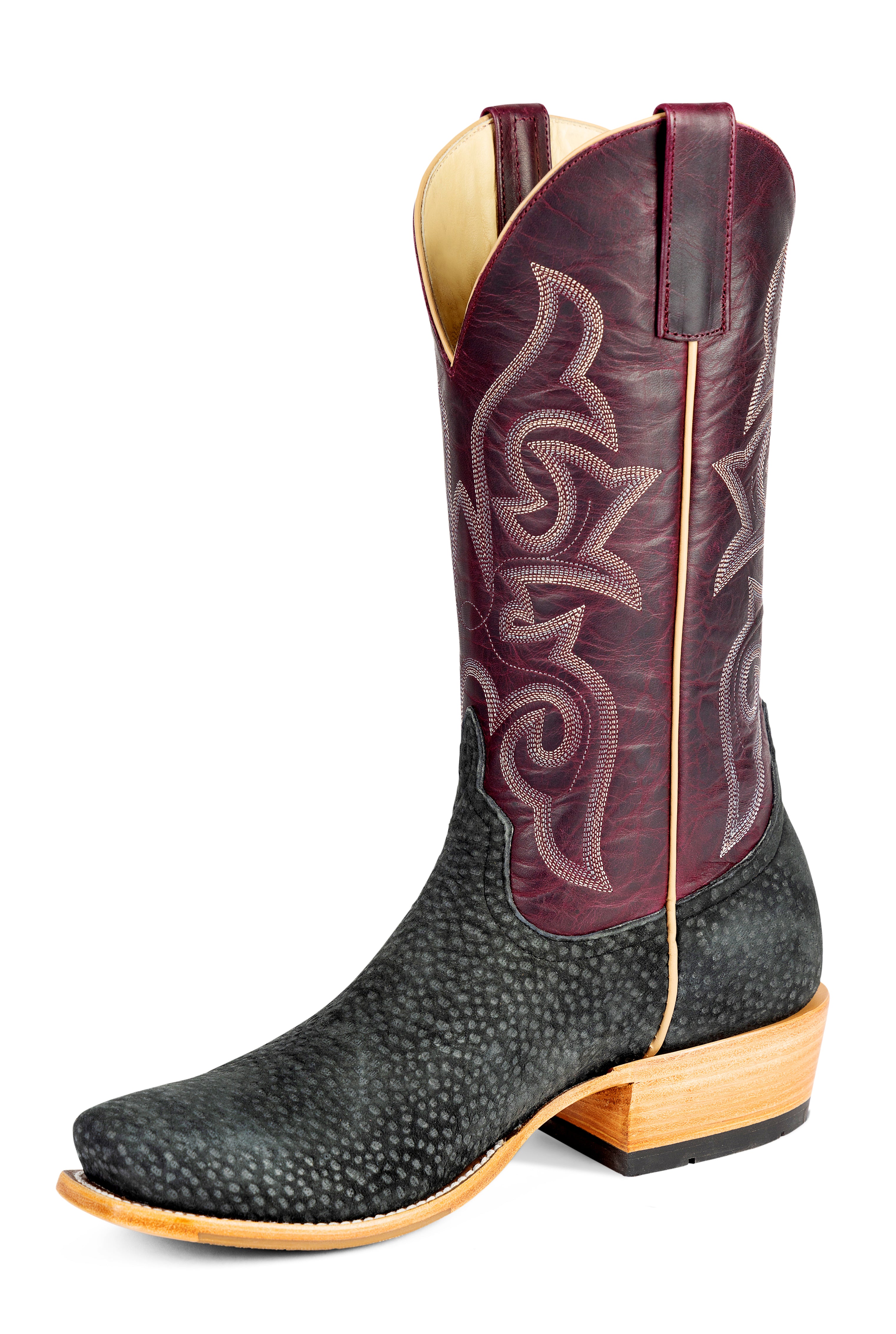 Top Hand Horse Power | Grey Carpincho Cowboy Boots