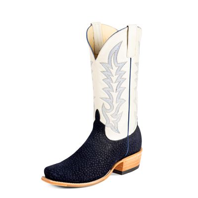 Top Hand Horse Power | Navy Carpincho Cowboy Boots
