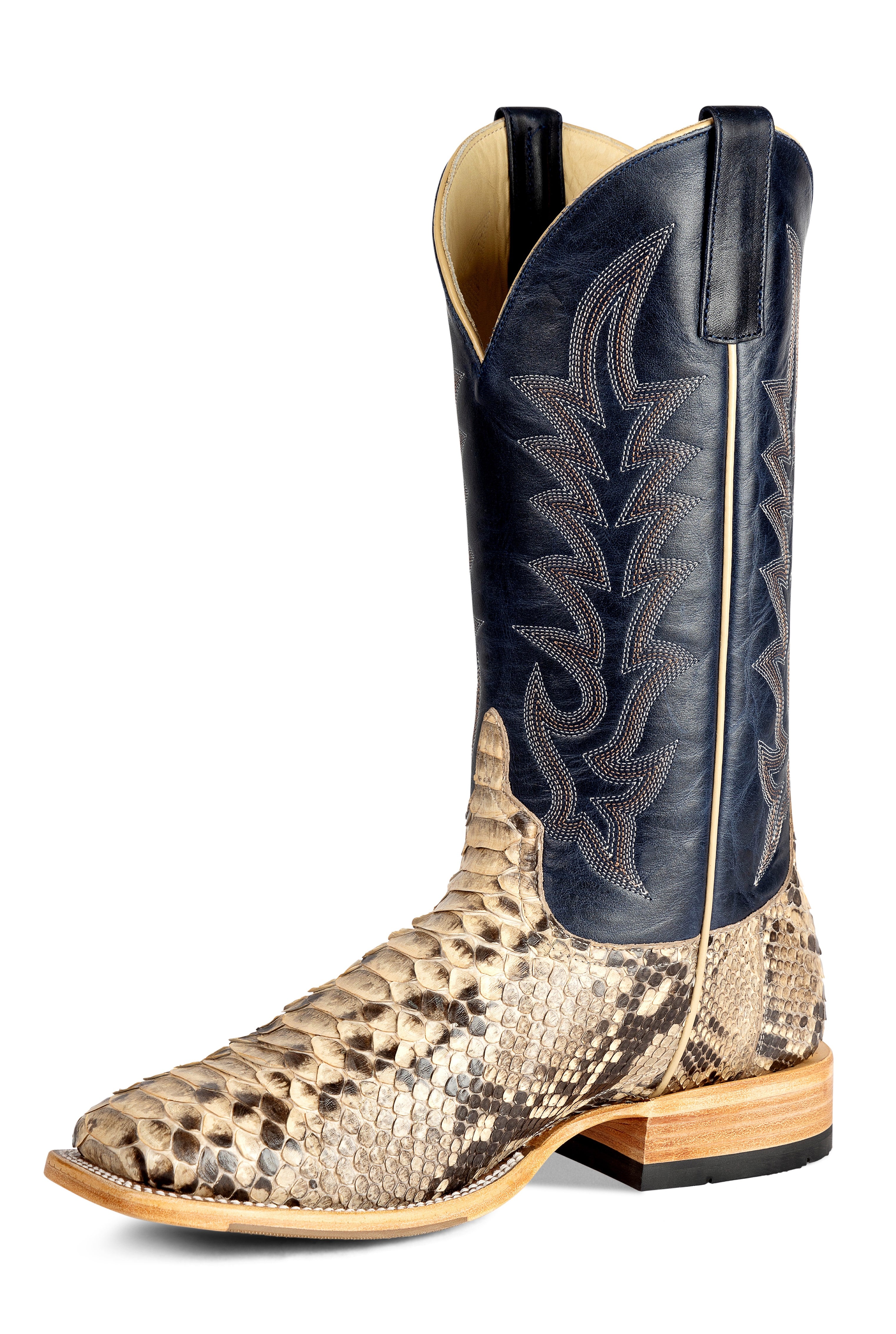 Top Hand Horse Power | Python Back Cut Mink Cowboy Boots