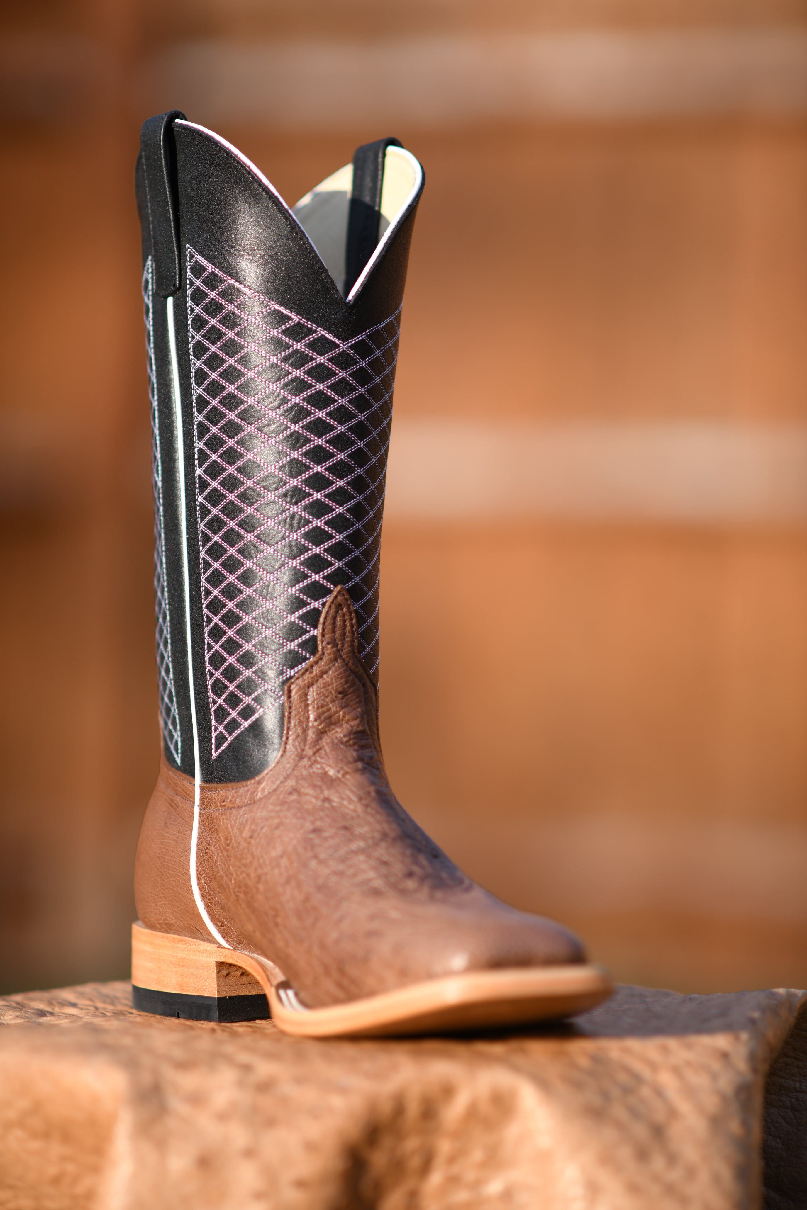 Top Hand Horsepower | Kango Tobacco Ostrich Cowboy Boots