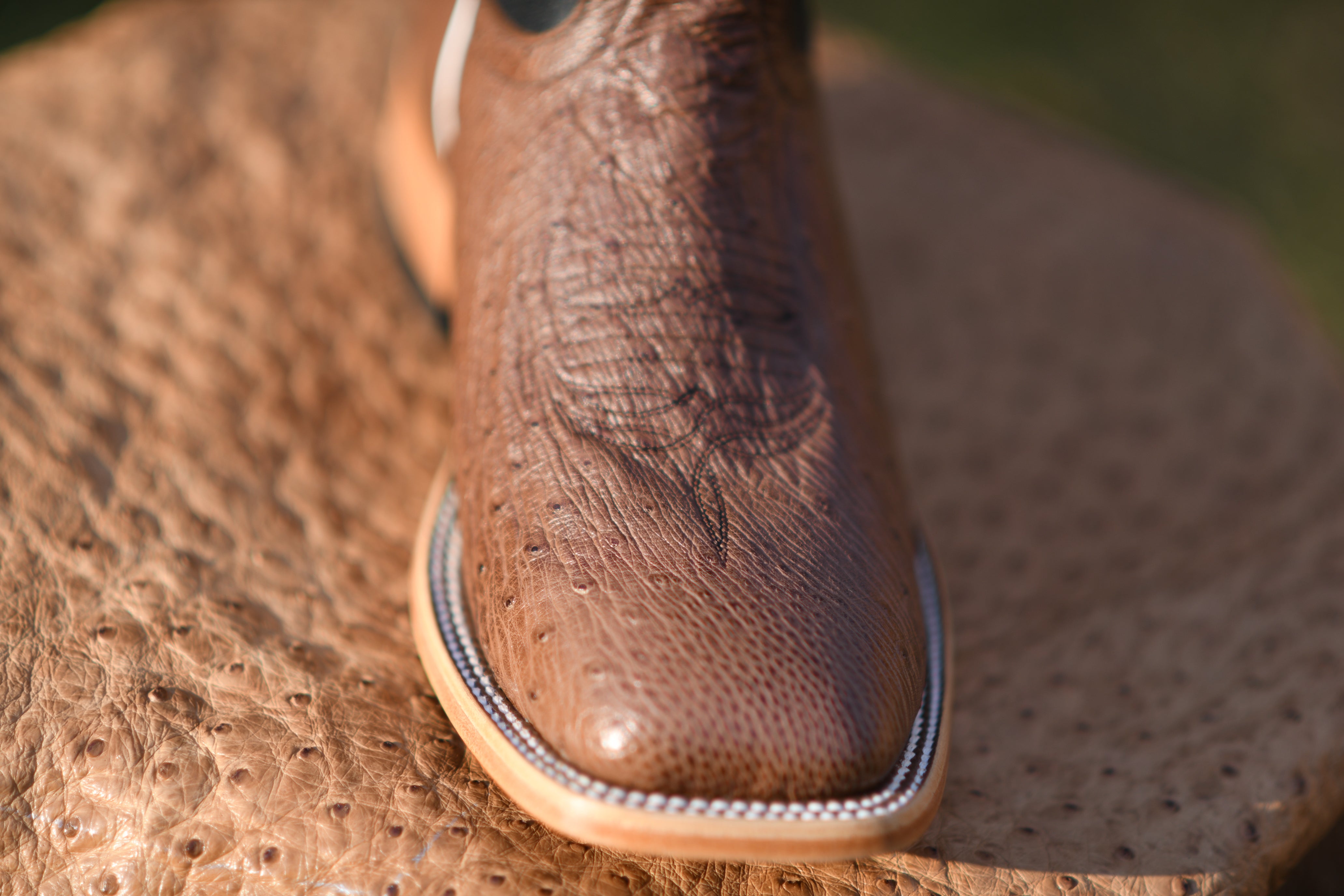 Top Hand Horsepower | Kango Tobacco Ostrich Cowboy Boots