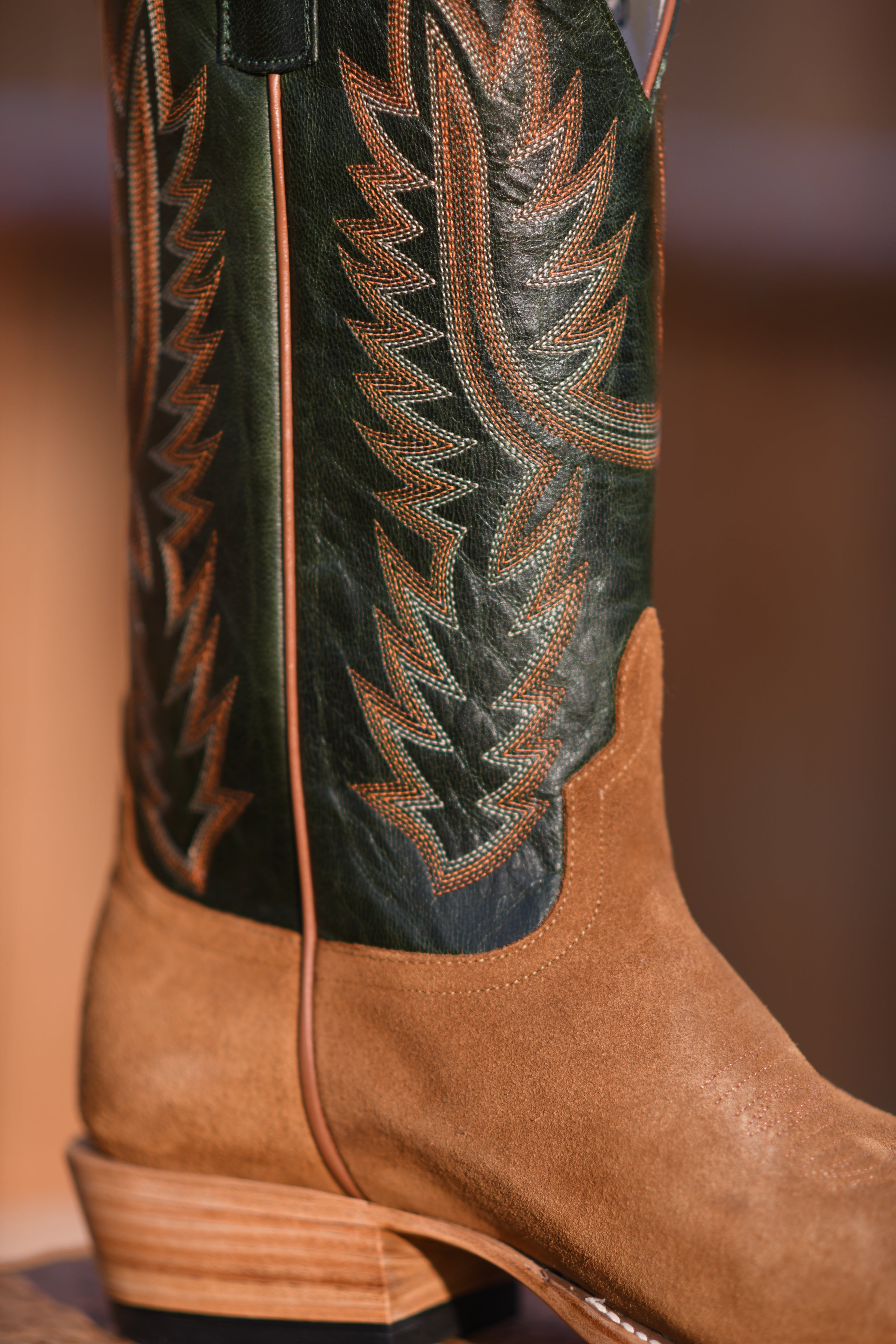 Top Hand Horse Power | Camel Suede Cowboy Boots