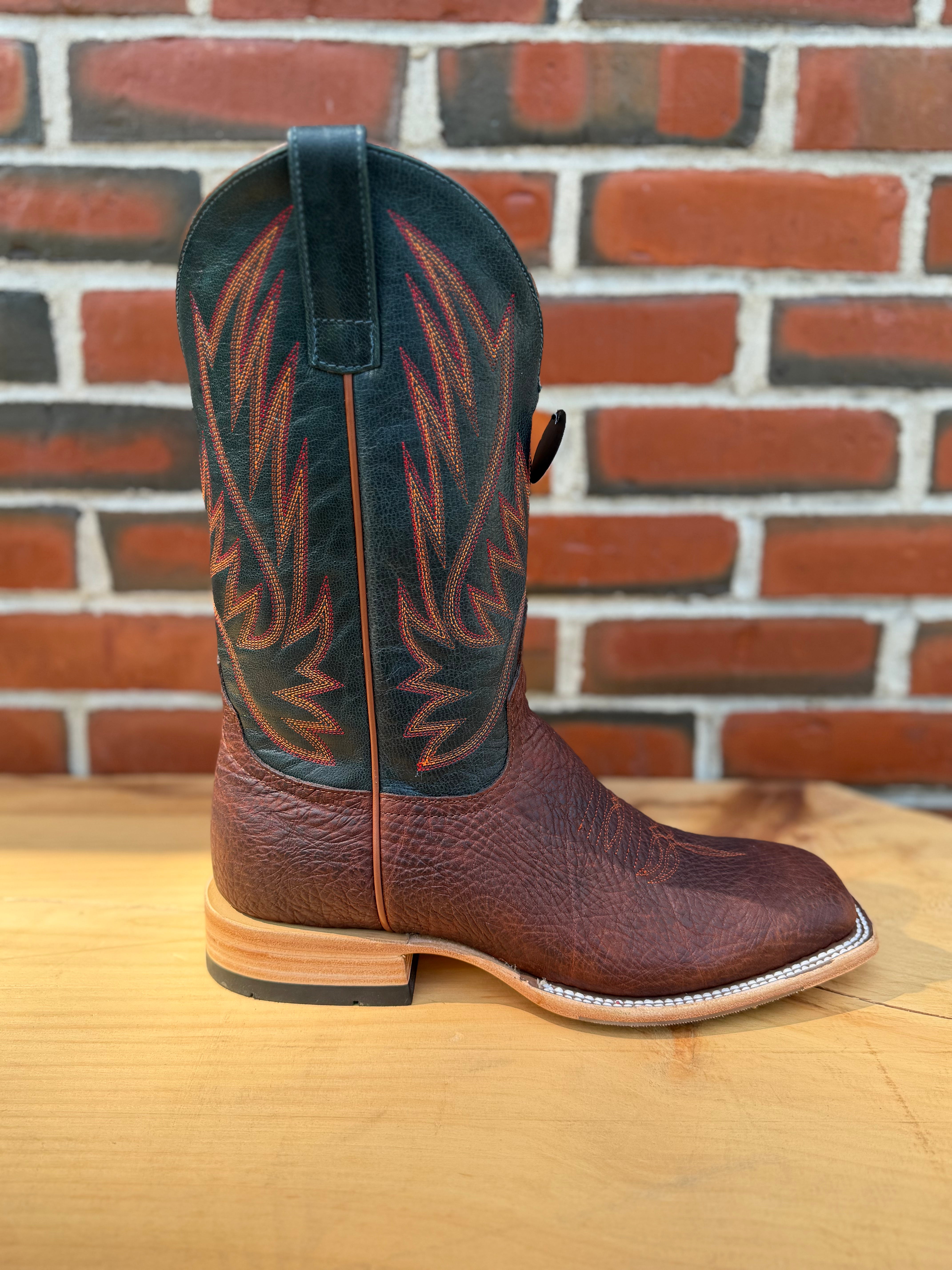 Top Hand Horse Power | Cowboy Comanche Shrunken Shoulder Cowboy Boots