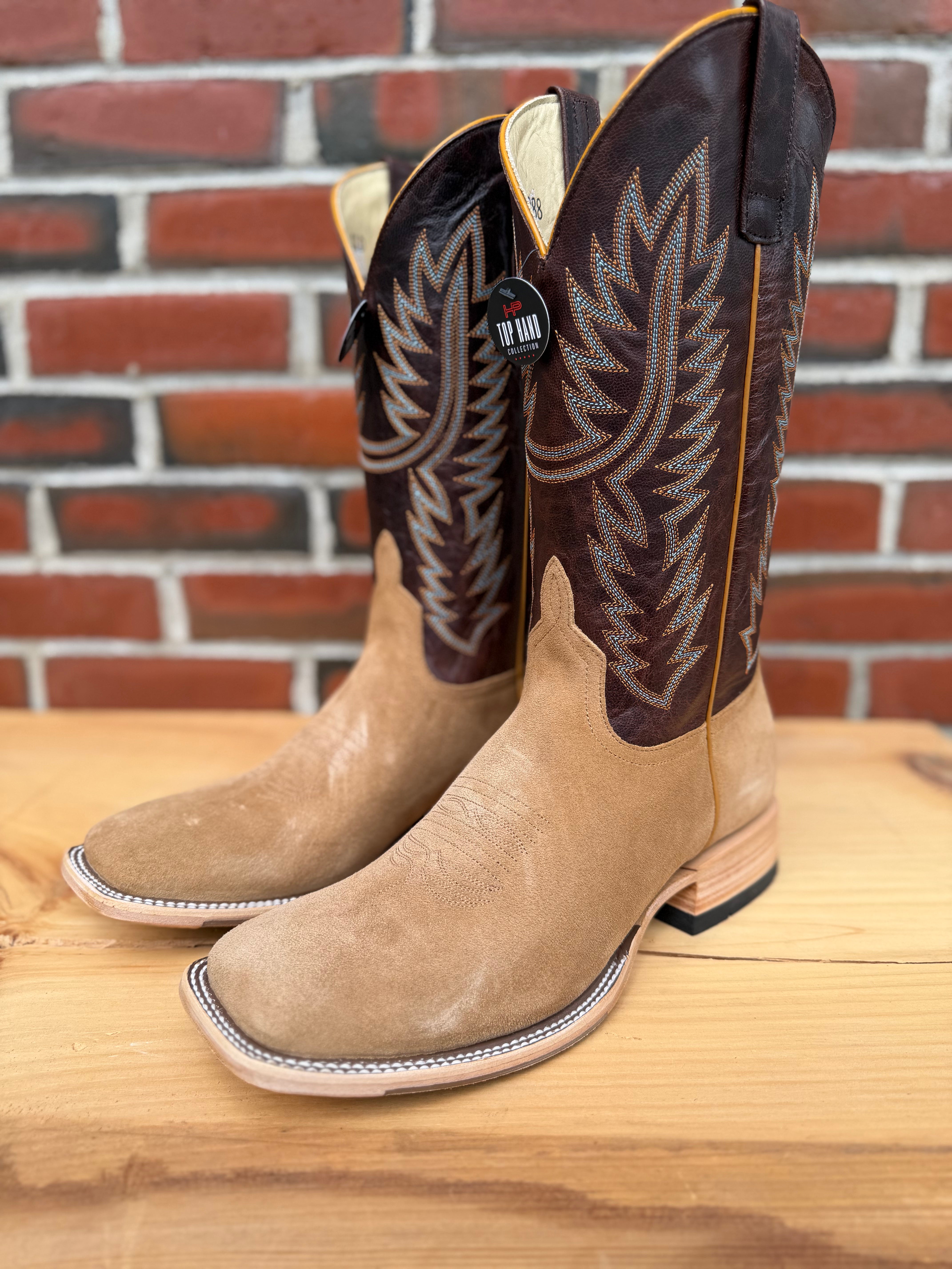 Top Hand Horse Power | Tan Crazy Roughout