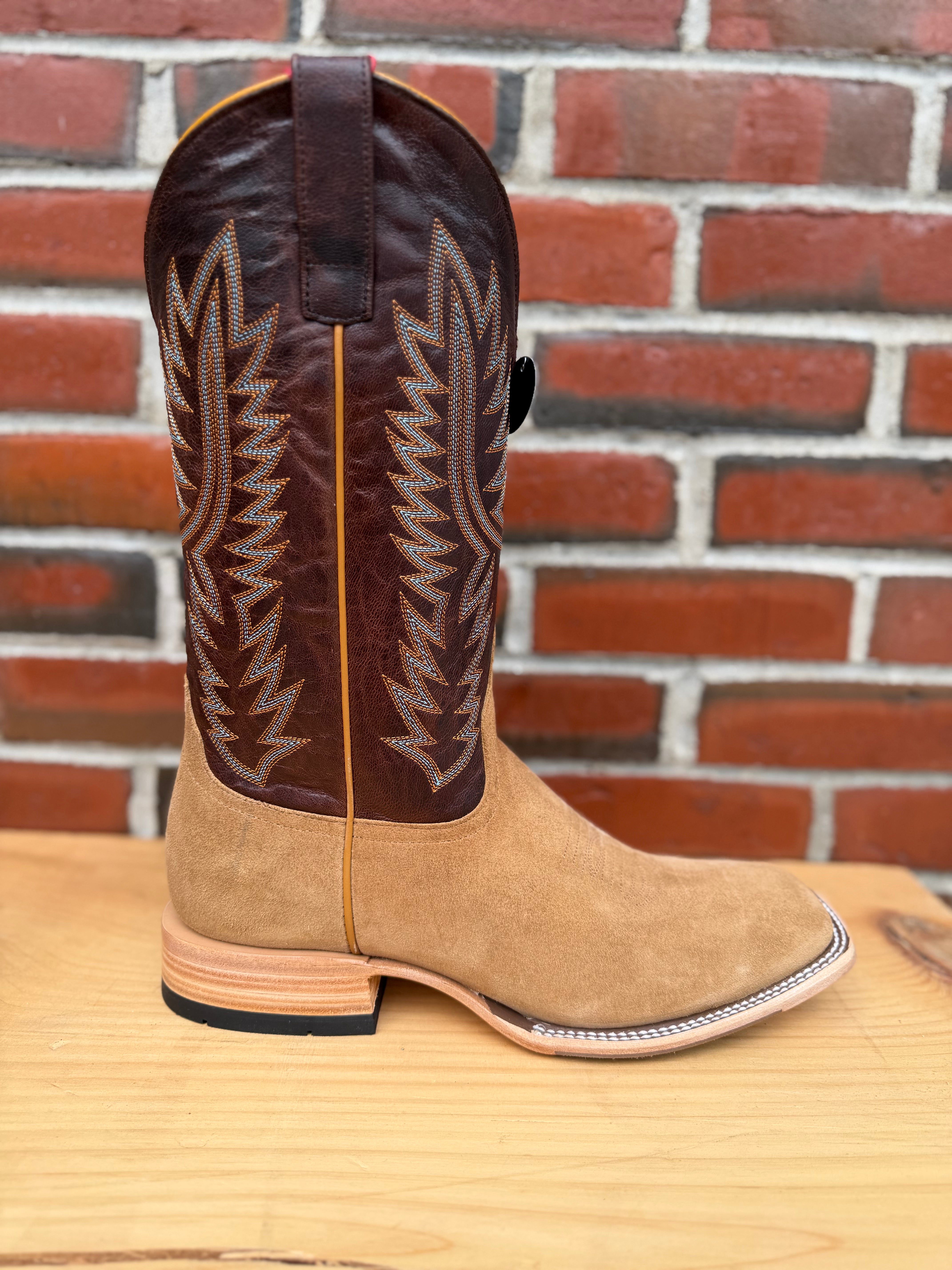 Top Hand Horse Power | Tan Crazy Roughout