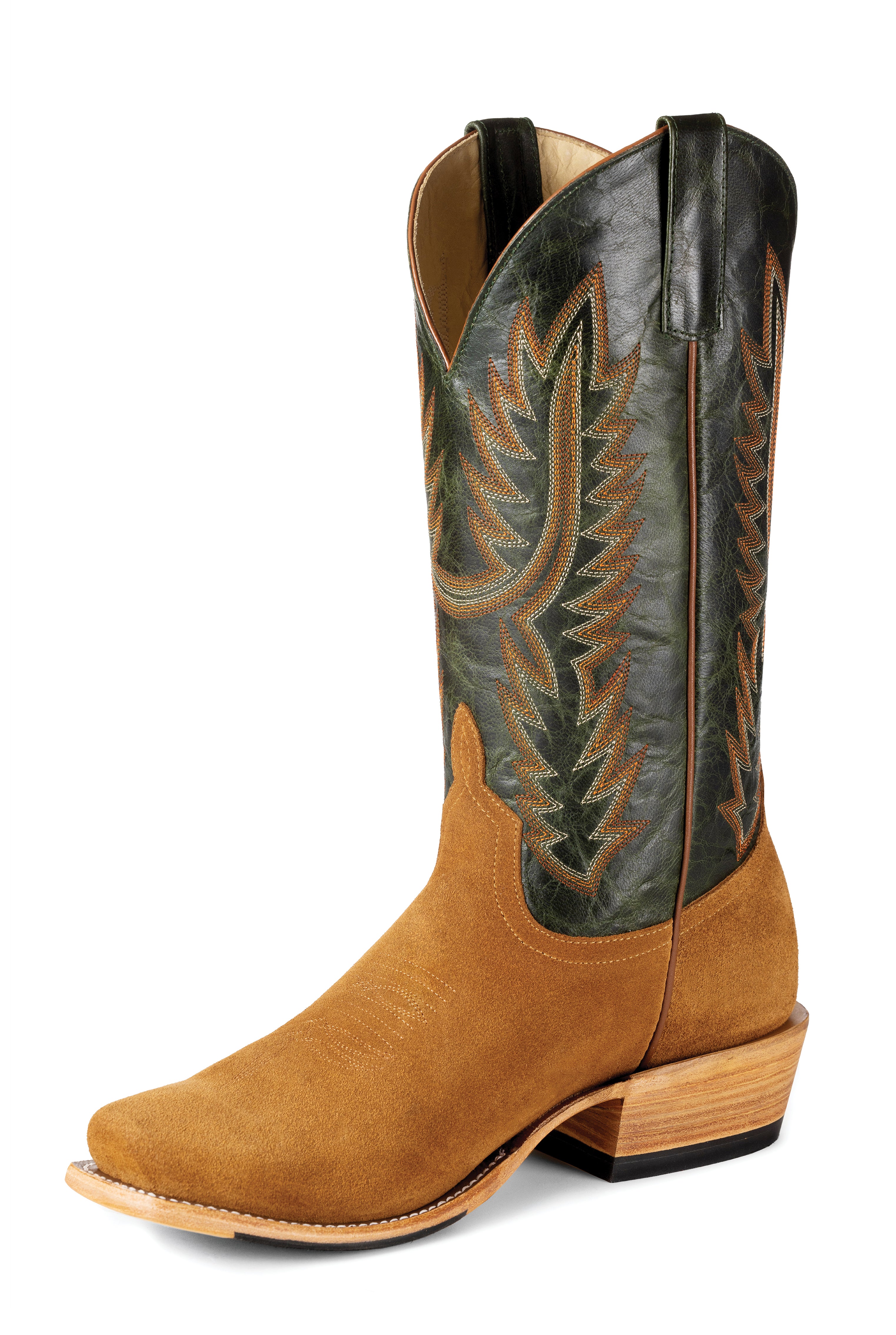 Top Hand Horse Power | Camel Suede Cowboy Boots
