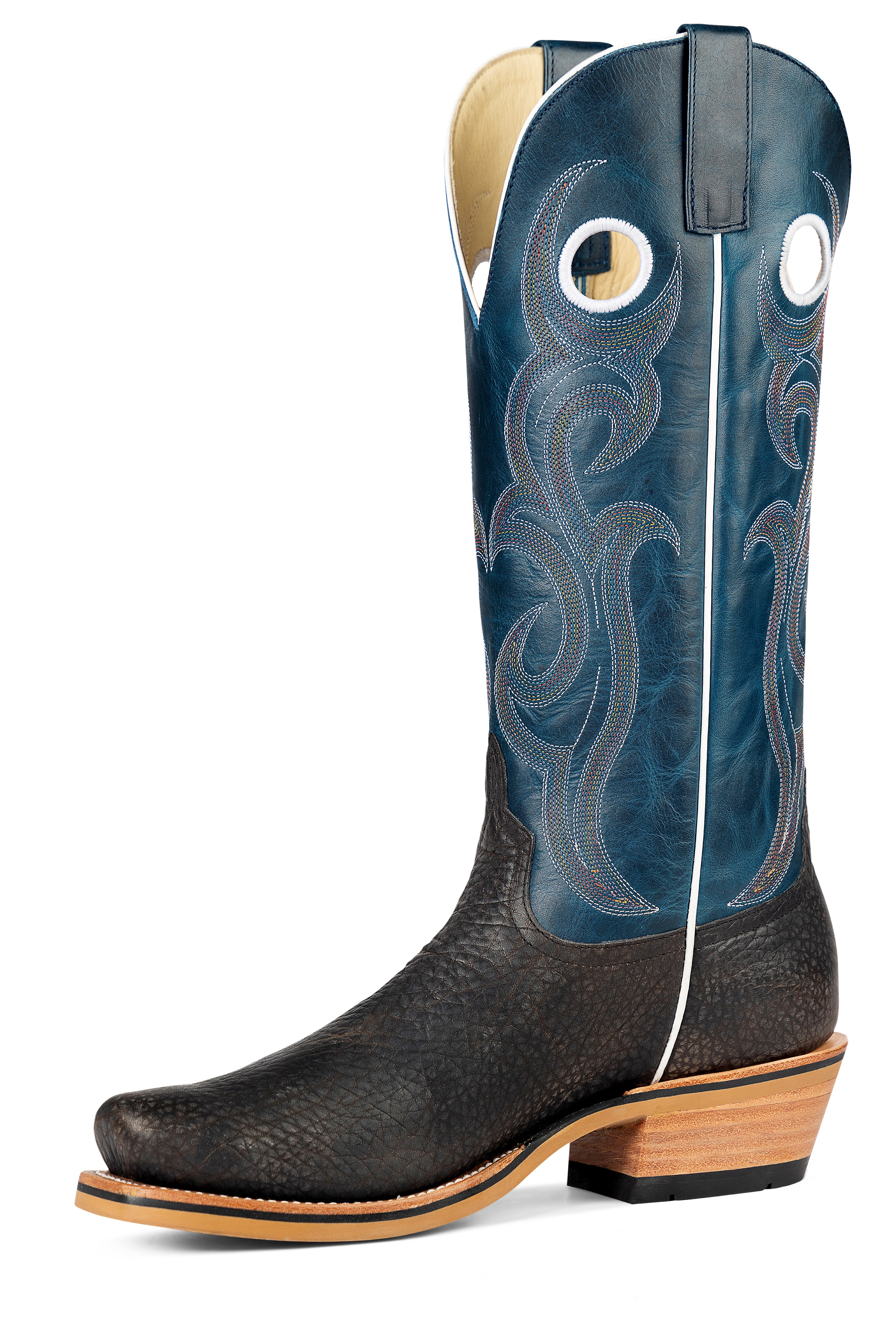 Top Hand Horse Power | Black Rock Shrunken Bullhide Cowboy Boots