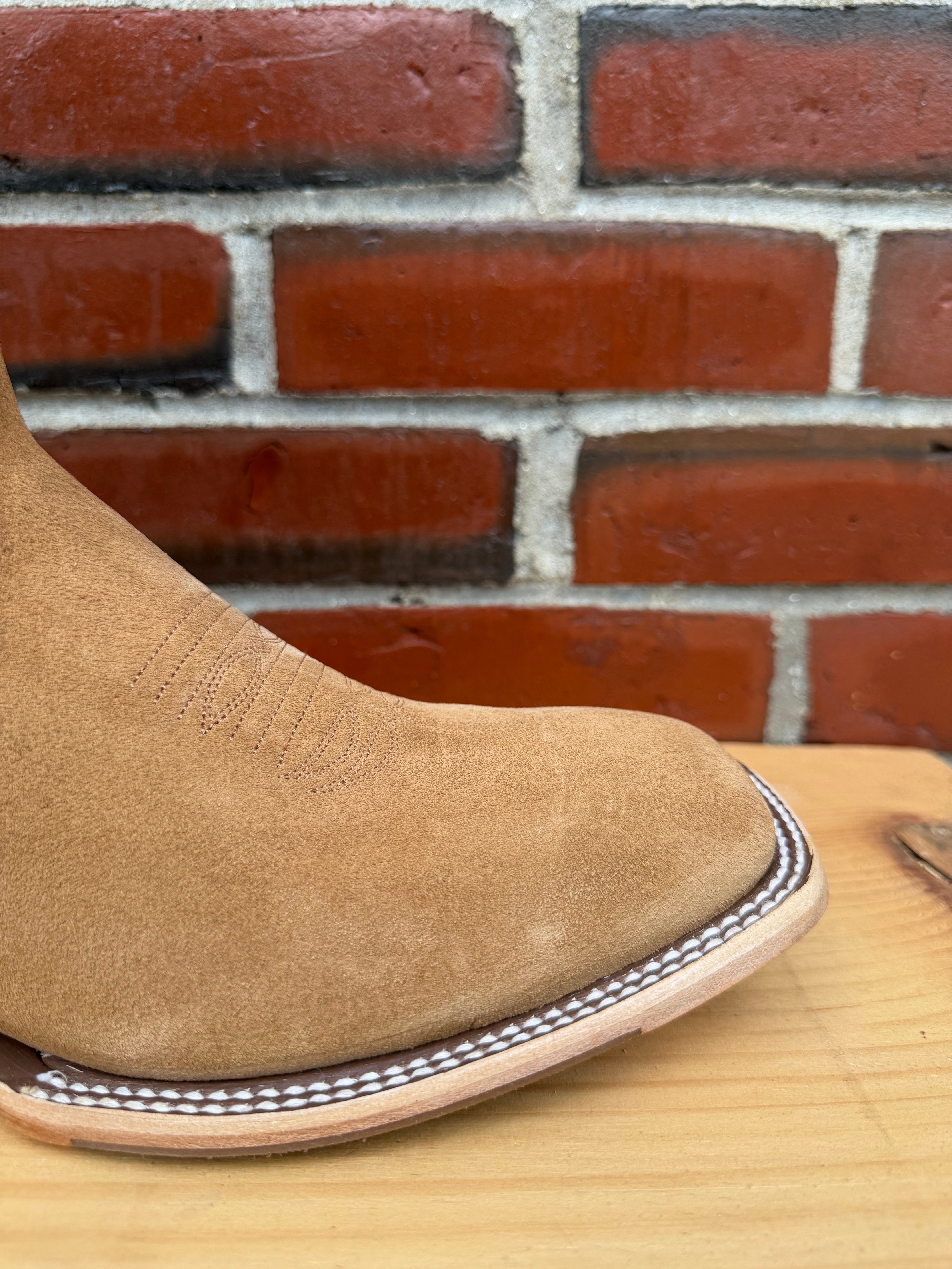 Top Hand Horse Power | Tan Crazy Roughout