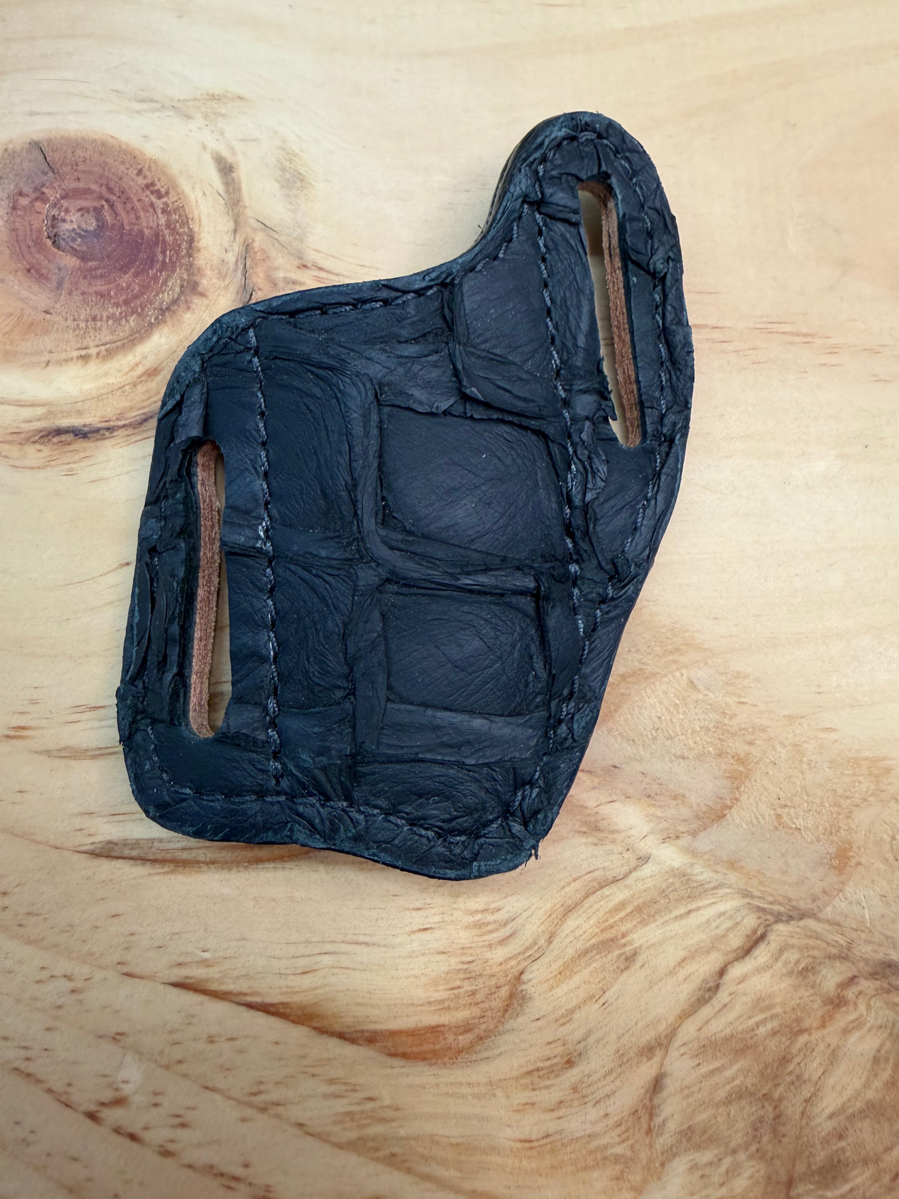 Anderson Bean | Exotic Leather Folding Knife Sheath