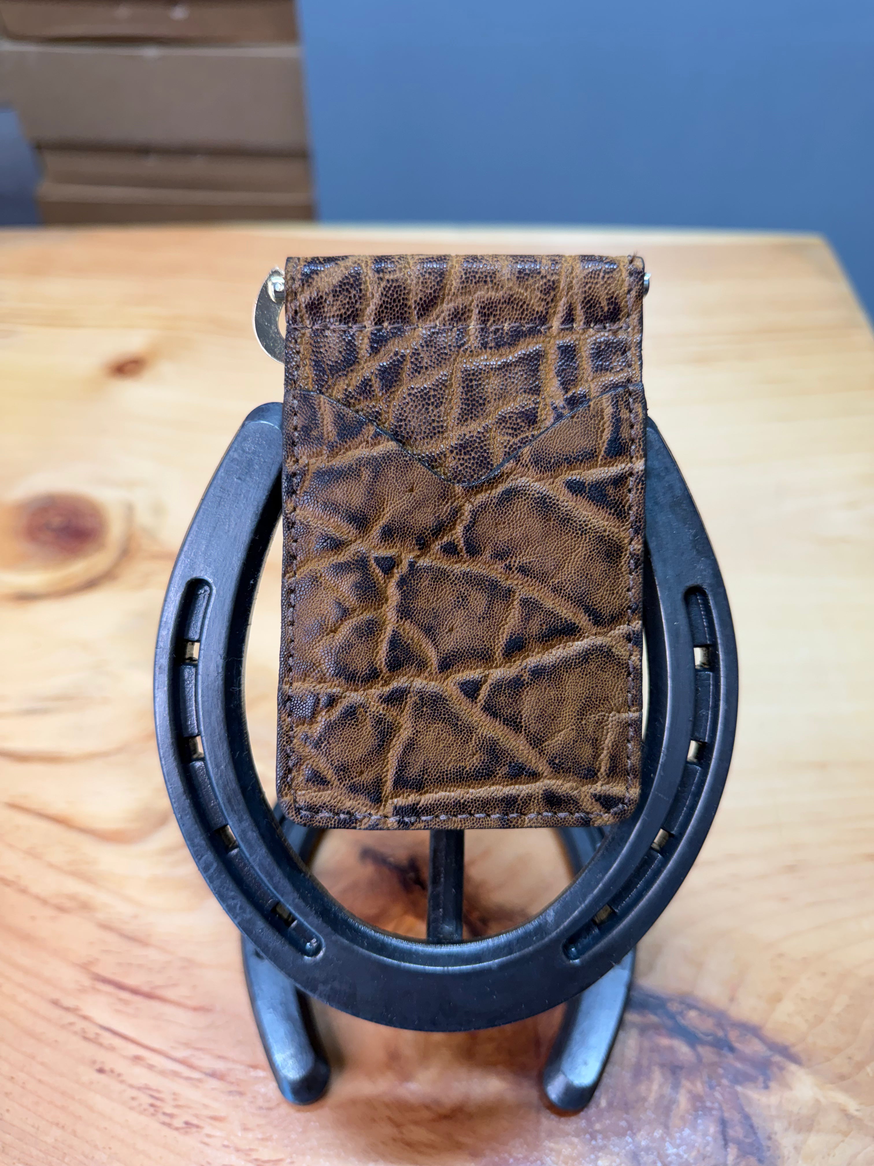 Rios of Mercedes | Leather Money Clip